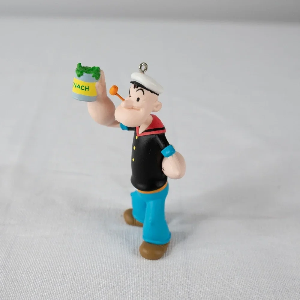 Vintage Hallmark Keepsake Popeye Ornament Spinach 1994 Excellent Handcrafted